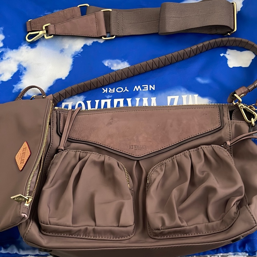 MZ Wallace convertible handbag.